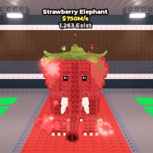 ストロベリー・エレファント(Strawberry Elephant)の強さ・レア度・個体数を徹底解説【Steal a Brainrot】