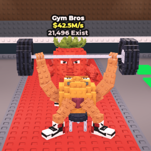 ジム・ブロス(Gym Bros)はベイビー系じゃない珍しいDuo?レア度・価値まとめ【Steal a Brainrot】