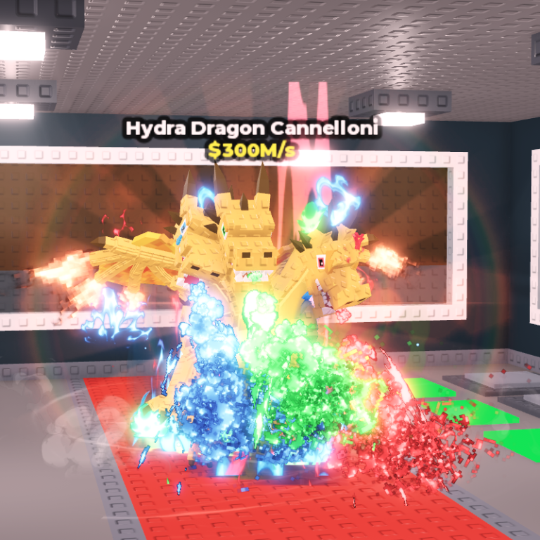ハイドラ・ドラゴン・カンネローニ(Hydra Dragon Cannelloni)の強さ・レア度を徹底解説【Steal a Brainrot】