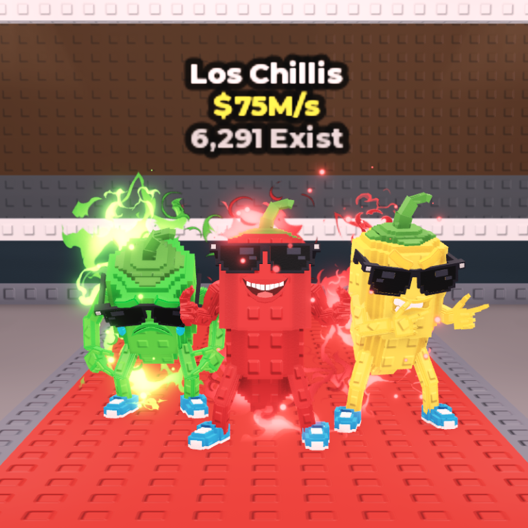 ロス・チリーズ(Los Chillis)は限定素材の消費先?レア度・価値まとめ【Steal a Brainrot】