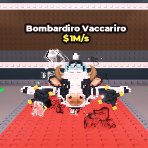 牛の飛行機「Bombardiro Vaccariro」はサマーフューズ産のシークレットハズレ枠?レア度・価値まとめ【Steal a Brainrot】