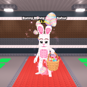 Tung Tung Tung Sahur唯一のリスキン「Bunny Bunny Bunny Sahur(バニー・バニー・バニー・サフール)」はEaster Hour産の入手不可Secret？レア度・価値まとめ【Steal a Brainrot】