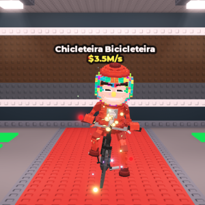 シクレテイラ系ファミリーの元祖「Chicleteira Bicicleteira(シクレテイラ・ビシクレテイラ)」はRNGマシンで人気急落したSecret?レア度・価値まとめ【Steal a Brainrot】