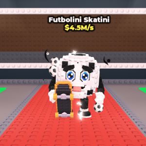 Alessioの兄弟分「Futbolini Skatini(フットボリーニ・スカティーニ)」はスケボーに乗るサッカーボール型Secret?レア度・価値まとめ【Steal a Brainrot】
