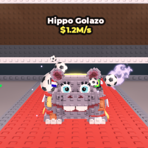カバとサッカースタジアムが融合した「Hippo Golazo(ヒッポ・ゴラッソ)」はLive Match Events産のSecret？レア度・価値まとめ【Steal a Brainrot】
