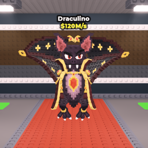 ドラキュラ風のマントをまとったコウモリ「Draculino(ドラキュリーノ)」はJump for Eggs LTM産の新キャラ最強?レア度・価値まとめ【Steal a Brainrot】