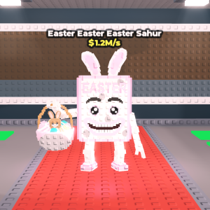 Job Job Job Sahurのイースター版「Easter Easter Easter Sahur(イースター・イースター・イースター・サフール)」はEgg Lucky Block産のSecret？レア度・価値まとめ【Steal a Brainrot】