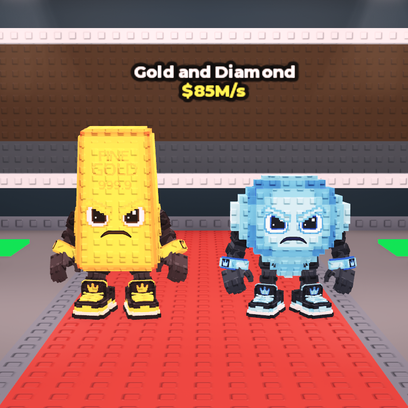 Gold and Diamond