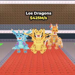ゲーム内最高収益を誇る3体の赤ちゃんドラゴン「Los Dragons(ロスドラゴンズ)」はCraft Machine産のSecret?レア度・価値まとめ【Steal a Brainrot】