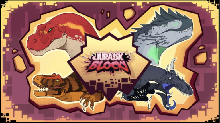 โค้ด Jurassic Blocky ล่าสุด (มกราคม 2026) – แจก Coins ซื้อไดโนเสาร์ใหม่!