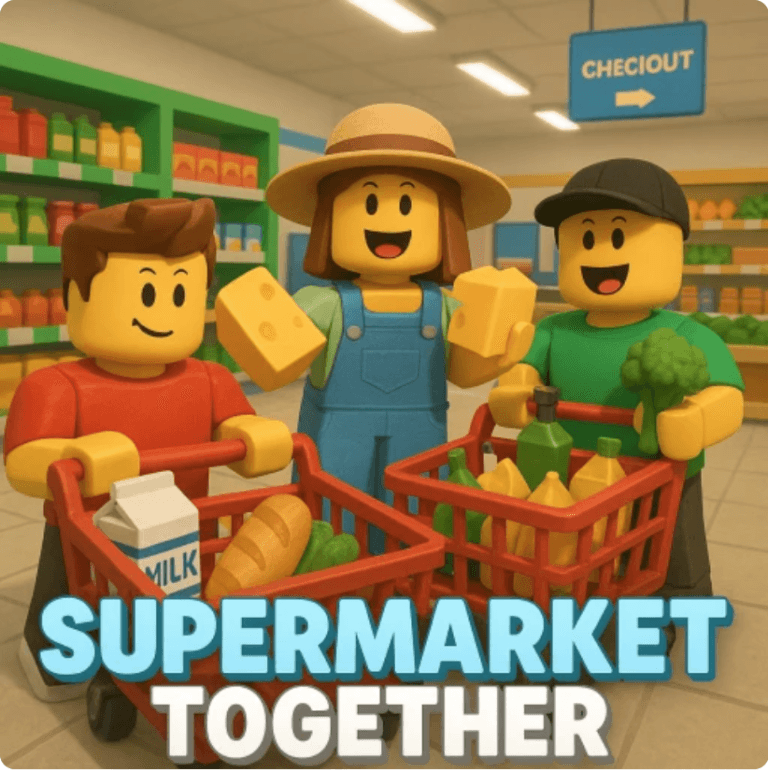 คู่มือ Supermarket Together 🛒 [Update]: 10 เทคนิคบริหารร้านกับเพื่อน, วิธีตั้งรหัสเซฟส่วนตัว และรวมโค้ด 80k Likes (2026)