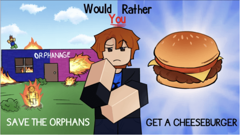 คู่มือ Would you rather but it actually happen 🔴🔵 [Update]: เมื่อคำถามเลือกข้าง กลายเป็นหายนะที่เกิดขึ้นจริง! (2026)