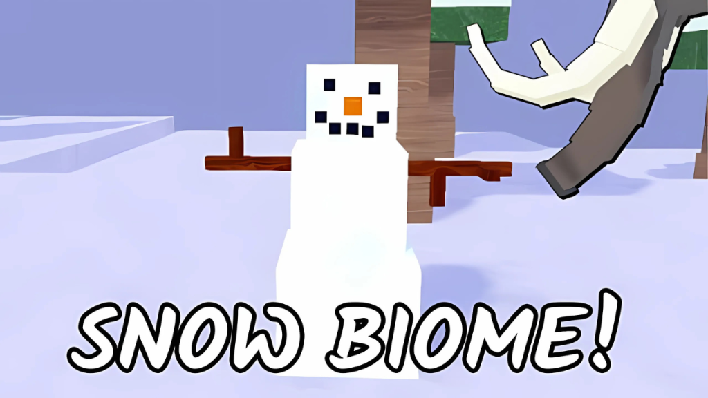 99 Nights in the Forest Snow Biome Update 雪のバイオームアップデート