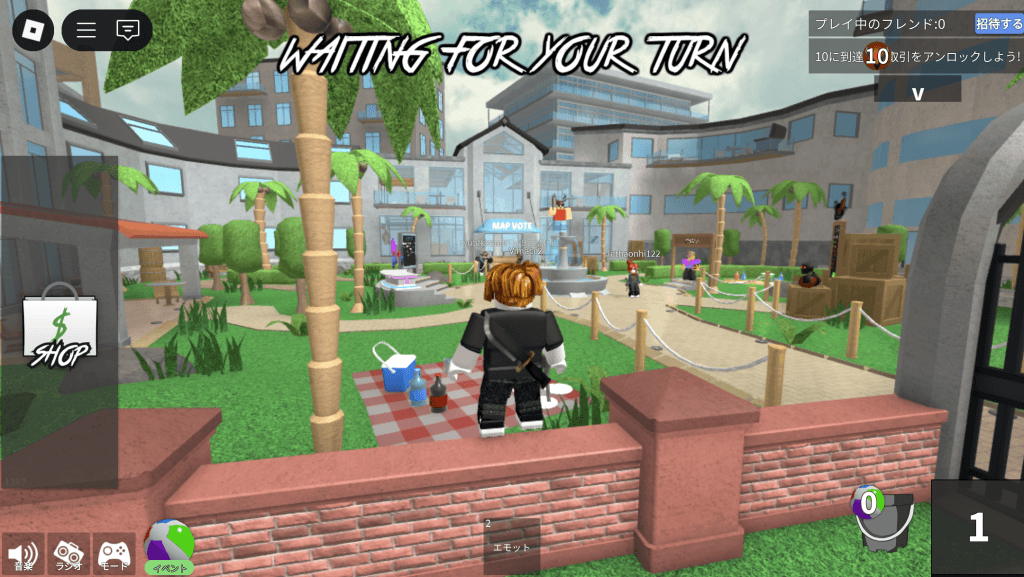 Murder Mistery 2(マーダーミステリー2)ロビー