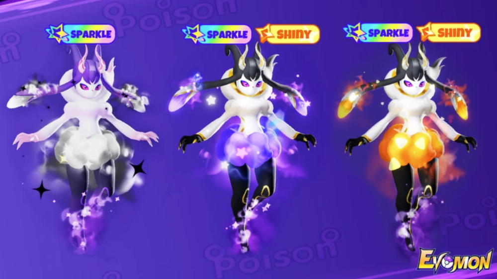 Evomon 変異体の比較